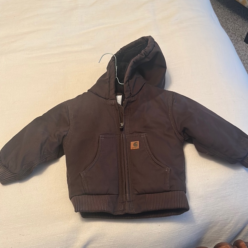 Carhartt jacket brown